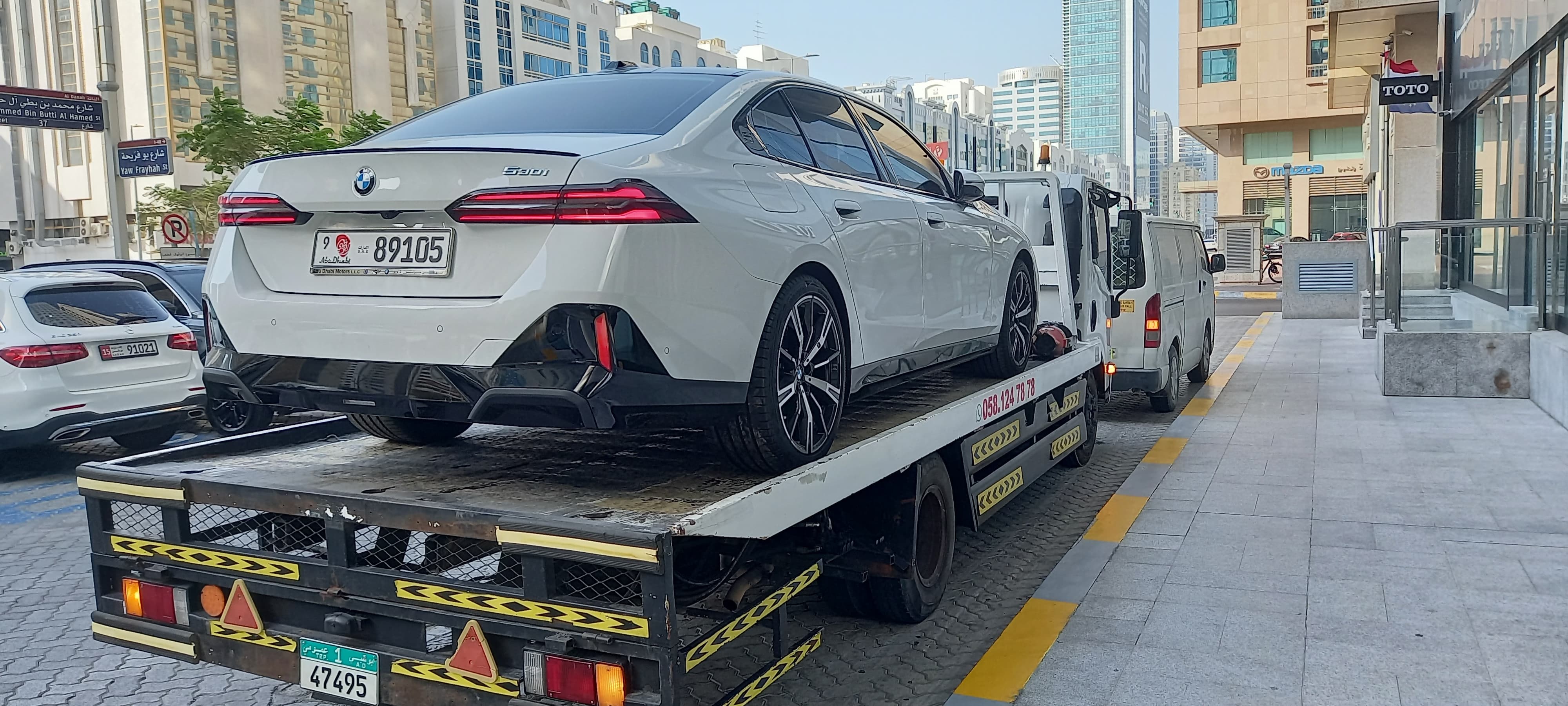 Towing service UAE